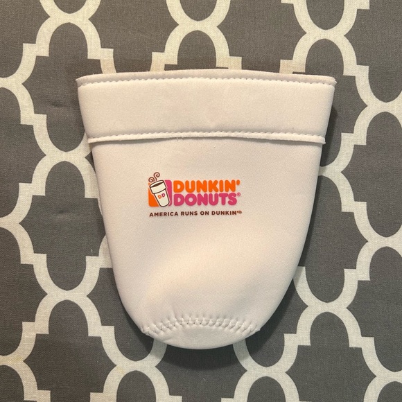 Dunkin Donuts NEW retro Cup Cooler/Koozie sleeve MEDIUM - Picture 2 of 3